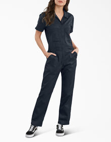 Women&#39;s FLEX Cooling Short Sleeve Coveralls - Dark Navy &#40;DN&#41;