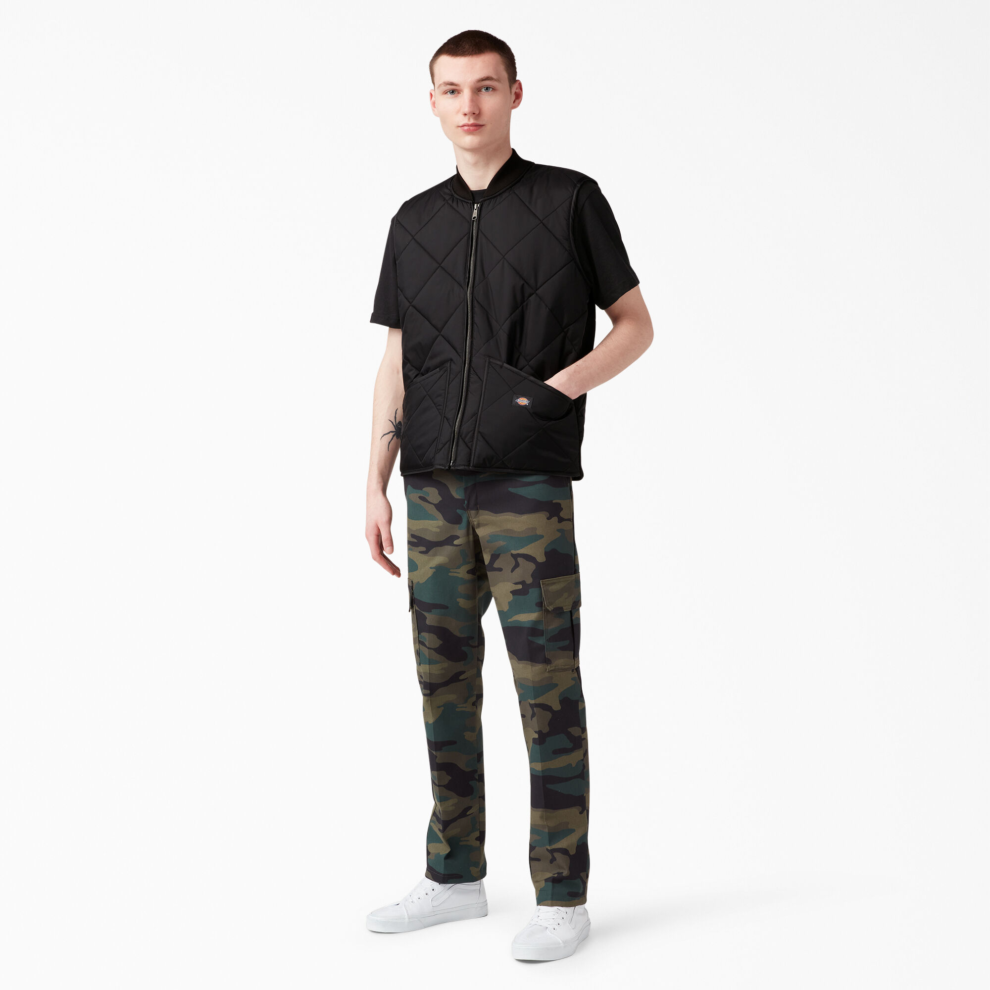 Dickies diamond quilted vest clearance