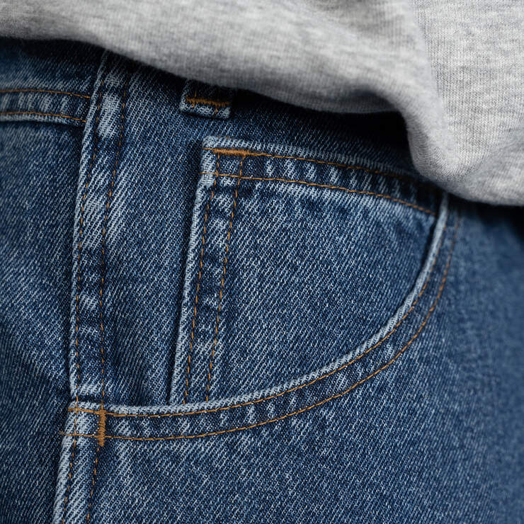 Jeans de coupe décontractée Jake Hayes - Stonewashed Vintage Blue (WVB) numéro de l’image 9