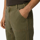 Duck Contrast Stitch Double Front Pants - Stonewashed Military Green &#40;SMW&#41;