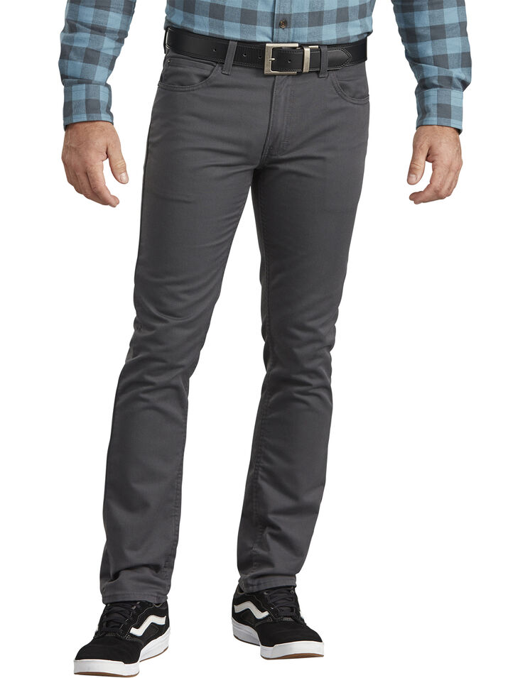 Dickies X-Series Flex Slim Fit Tapered Leg 5-Pocket Pant - Stonewashed Charcoal Gray &#40;SCH&#41;