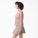 T-shirt &agrave; manches longues et encolure montante Mapleton pour femmes - Light Pink &#40;BPI&#41;