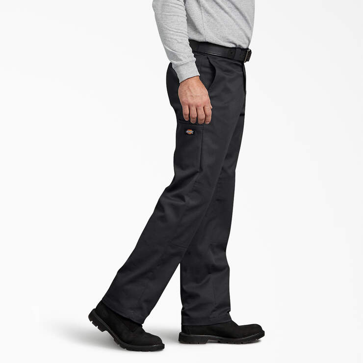 FLEX Regular Fit Double Knee Work Pants - Black (BK) image number 3
