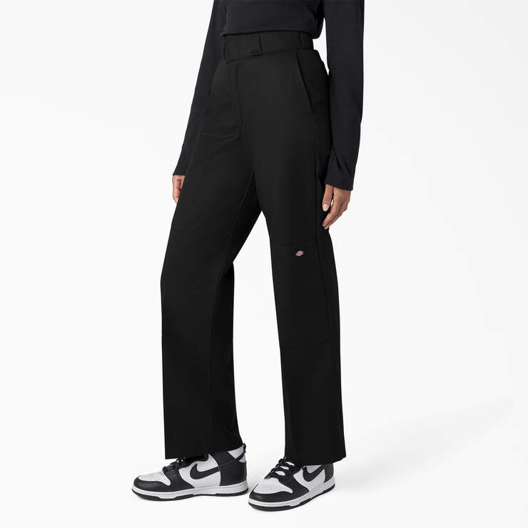 Pantalon de travail de coupe ample à genoux renforcés pour femmes - Black (BK) numéro de l’image 3
