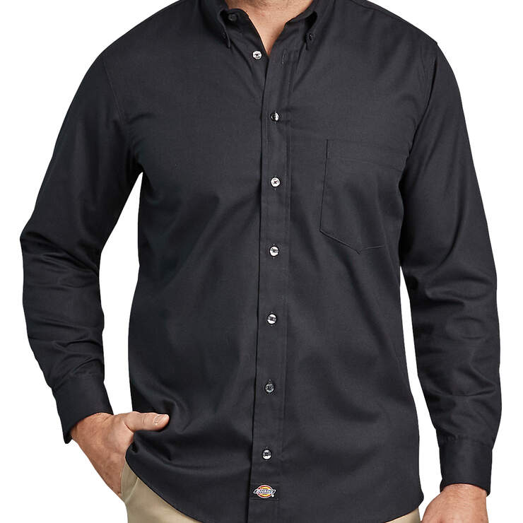 Industrial Flex Comfort Long Sleeve Shirt - Black (BK) image number 1