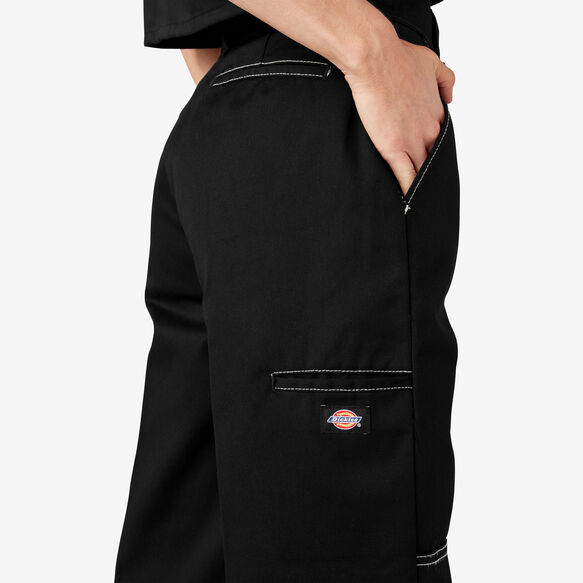 Pantalon &agrave; genoux renforc&eacute;s de coupe d&eacute;contract&eacute;e pour femmes - Black &#40;BKX&#41;