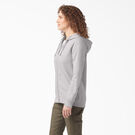 Women&#39;s Heavyweight Full-Zip Fleece Hoodie - Heather Gray &#40;HG&#41;