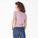 T-shirt &agrave; encolure en V et manches courtes pour femmes - Mauve Shadows &#40;VS&#41;