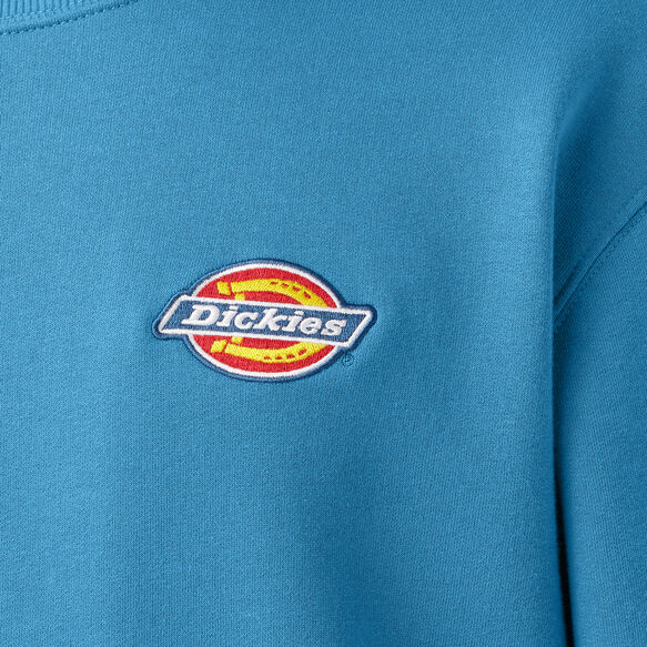 Fleece Embroidered Chest Logo Sweatshirt - Bright Cobalt &#40;B2T&#41;