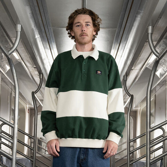 Jake Hayes Long Sleeve Rugby Shirt - Rugby Pine Stripe &#40;UN2&#41;