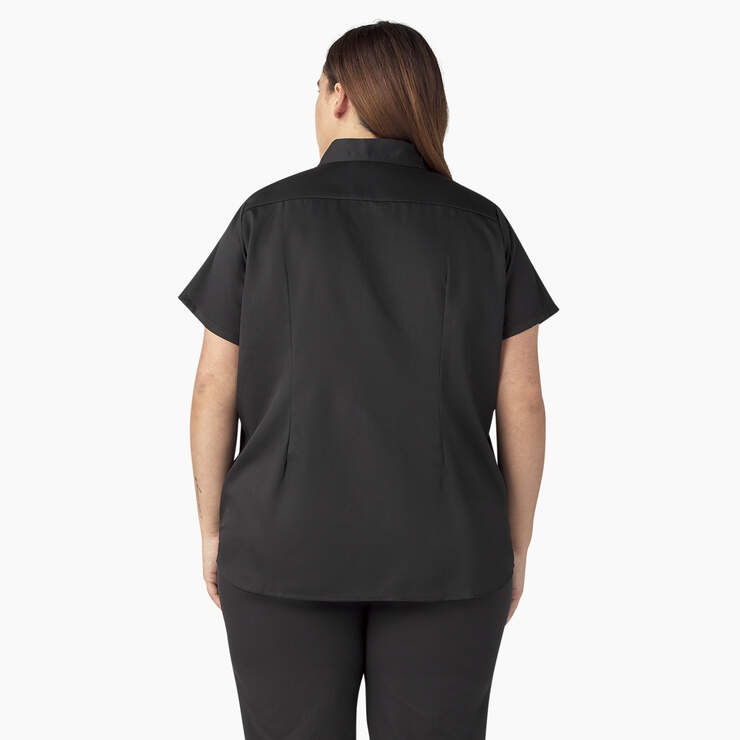 Women's Plus 574 Original Work Shirt - Black (BSK) image number 2