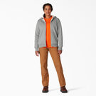 Women&rsquo;s High Pile Fleece Lined Hoodie - Ash Gray &#40;AG&#41;
