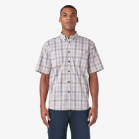 Short Sleeve Woven Shirt - Alloy Plaid (YPA)