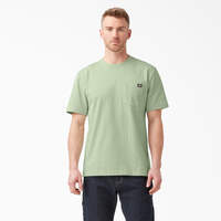 T-shirt épais à manches courtes et à poche - Celadon Green (C2G)