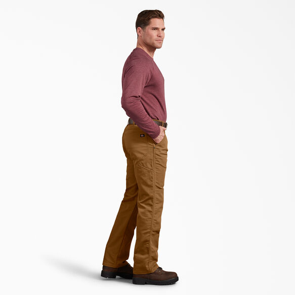 Regular Fit Duck Double Knee Pants - Stonewashed Brown Duck &#40;SBD&#41;