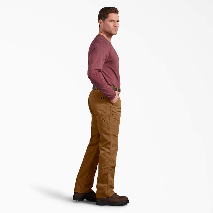 Pantalon standard en coutil à genoux renforcés - Stonewashed Brown Duck (SBD) numéro de l’image 6