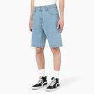 Short ample Wingville de skateboard Dickies, 11&nbsp;po - Light Denim &#40;LTD&#41;