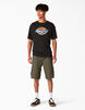 T-shirt de skateboard Dickies avec imprim&eacute; Break Out - Black &#40;BK&#41;
