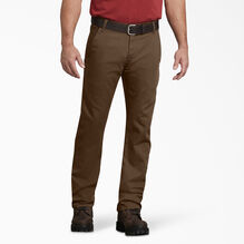 Pantalon menuisier standard en coutil &agrave; jambe droite - Stonewashed Timber Brown &#40;STB&#41;