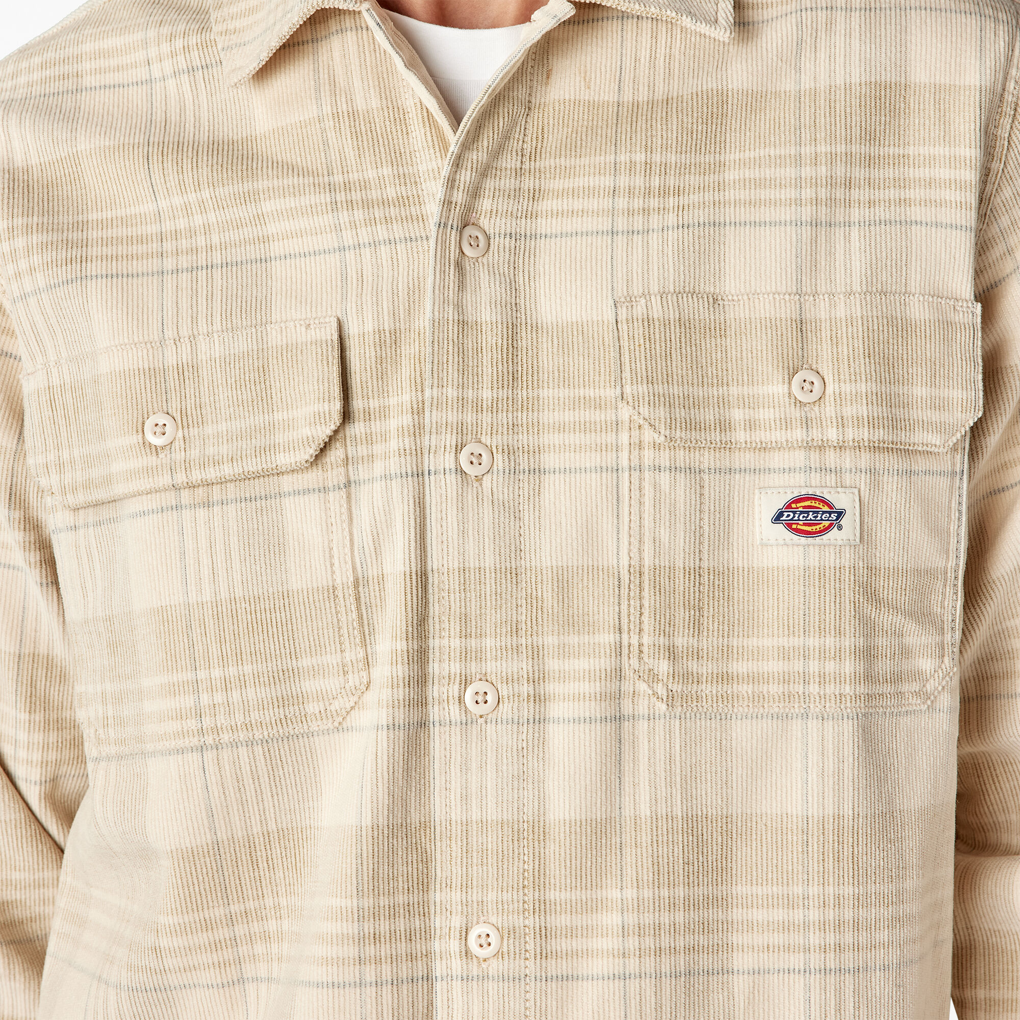Dickies hot sale corduroy shirt