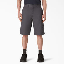 Short sans pli &agrave; ceinture adaptable - Charcoal Gray &#40;CH&#41;