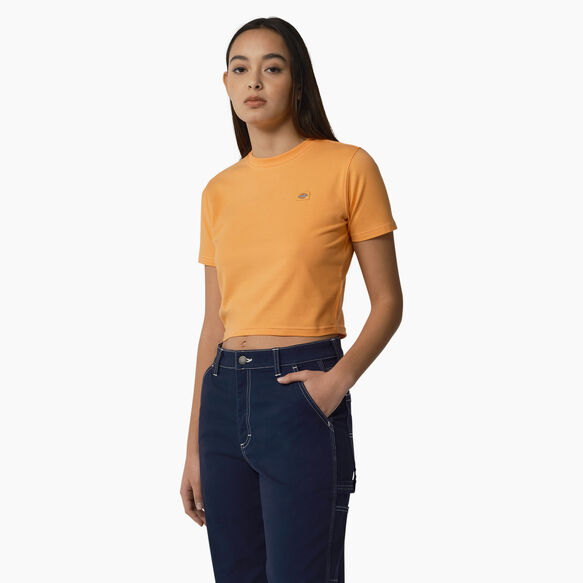 T-shirt court Maple Valley pour femmes - Papaya w/ Cloud Stitching &#40;YCS&#41;