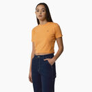 Women&#39;s Maple Valley Cropped T-Shirt - Papaya w/ Cloud Stitching &#40;YCS&#41;