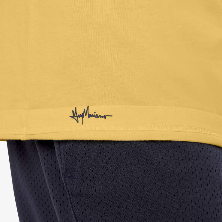 T-shirt brodé Guy Mariano - Yellow Cream (J50) numéro de l’image 8