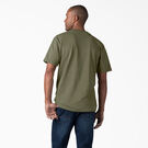 Short Sleeve Heavyweight Heathered T-Shirt - Military Green Heather &#40;MLD&#41;