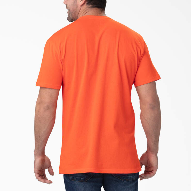 Short Sleeve Relaxed Fit Graphic T-Shirt - Orange Brick (EK) image number 2