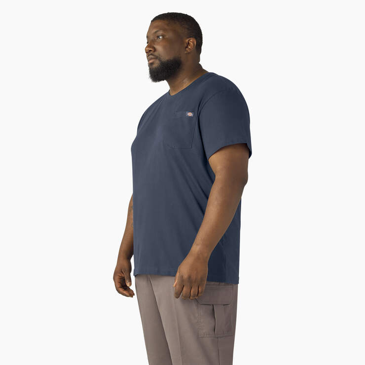 Lightweight Short Sleeve Pocket T-Shirt - Dark Navy (DN) image number 6