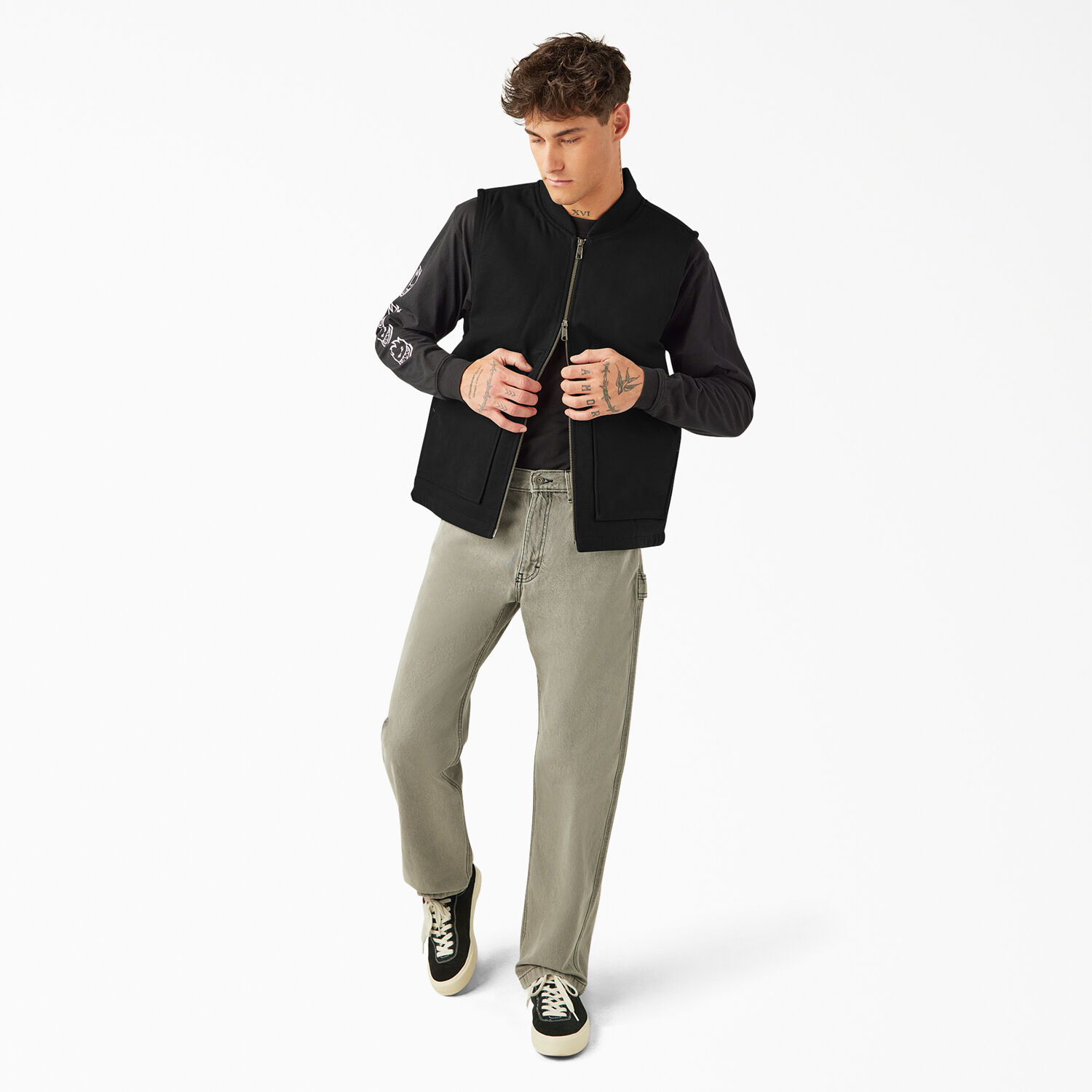Dickies X Spitfire Vest - Black - Dickies Canada