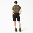 Short de travail d&eacute;contract&eacute;, 11&nbsp;po - Black &#40;BK&#41;