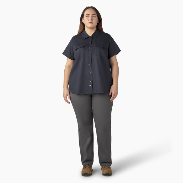 Women&#39;s Plus 574 Original Work Shirt - Dark Navy &#40;ASN&#41;