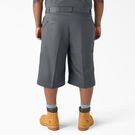 Loose Fit Multi-Use Pocket Work Shorts, 15&quot; - Charcoal Gray &#40;CH&#41;