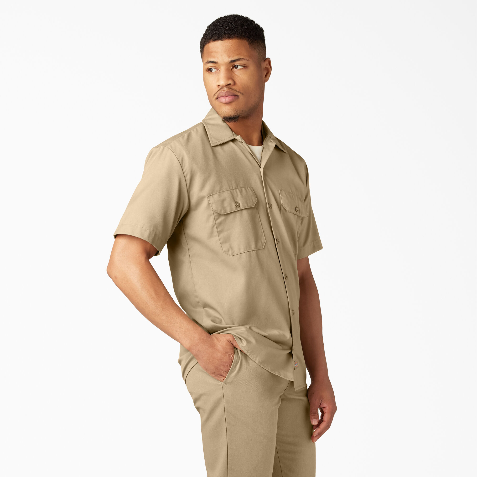 Khaki formal shirt hotsell
