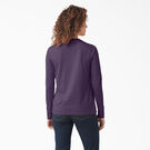 Women&#39;s Heavyweight Henley - Dusty Purple Heather &#40;U2H&#41;