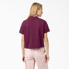 T-shirt &eacute;court&eacute; Loretto pour femmes - Grape Wine &#40;GW9&#41;