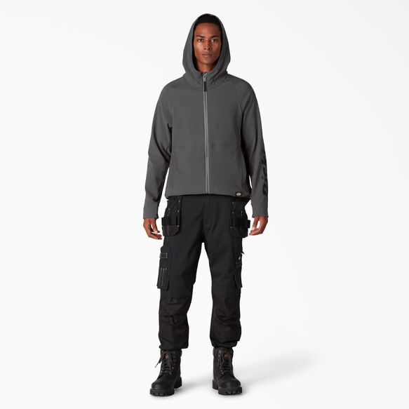 Haut &agrave; capuchon &agrave; fermeture &eacute;clair Ultimate ProTect - Slate Gray &#40;SL&#41;