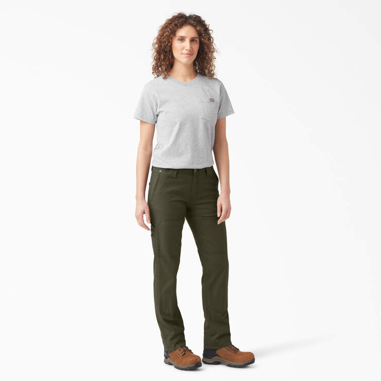 Pantalon de coupe droite FLEX DuraTech pour femmes - Moss Green (MS) numéro de l’image 4