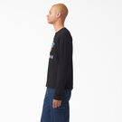 Dickies Skateboarding Logo Graphic Long Sleeve T-Shirt - Black &#40;KBK&#41;