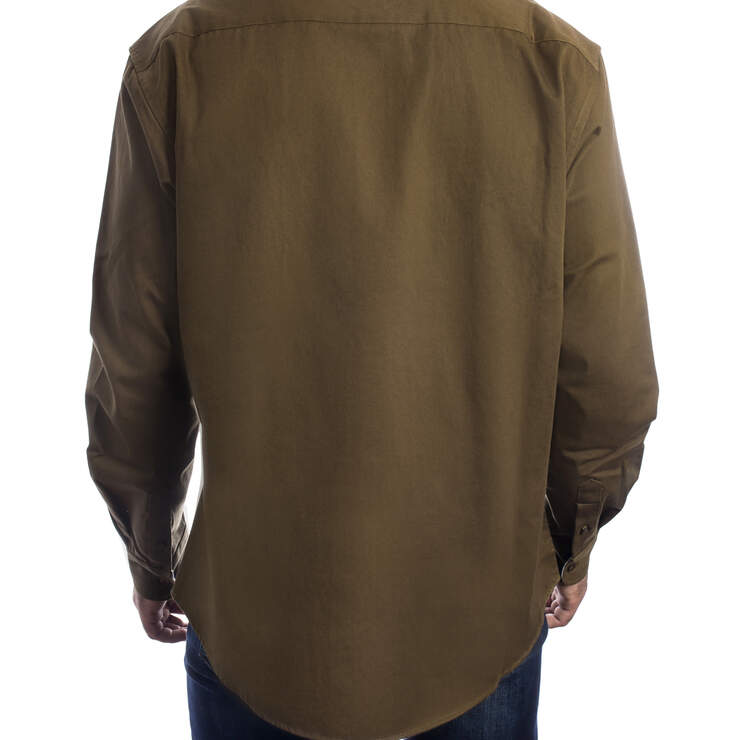 Long Sleeve Woven Shirt - Army Green (AR9) image number 2