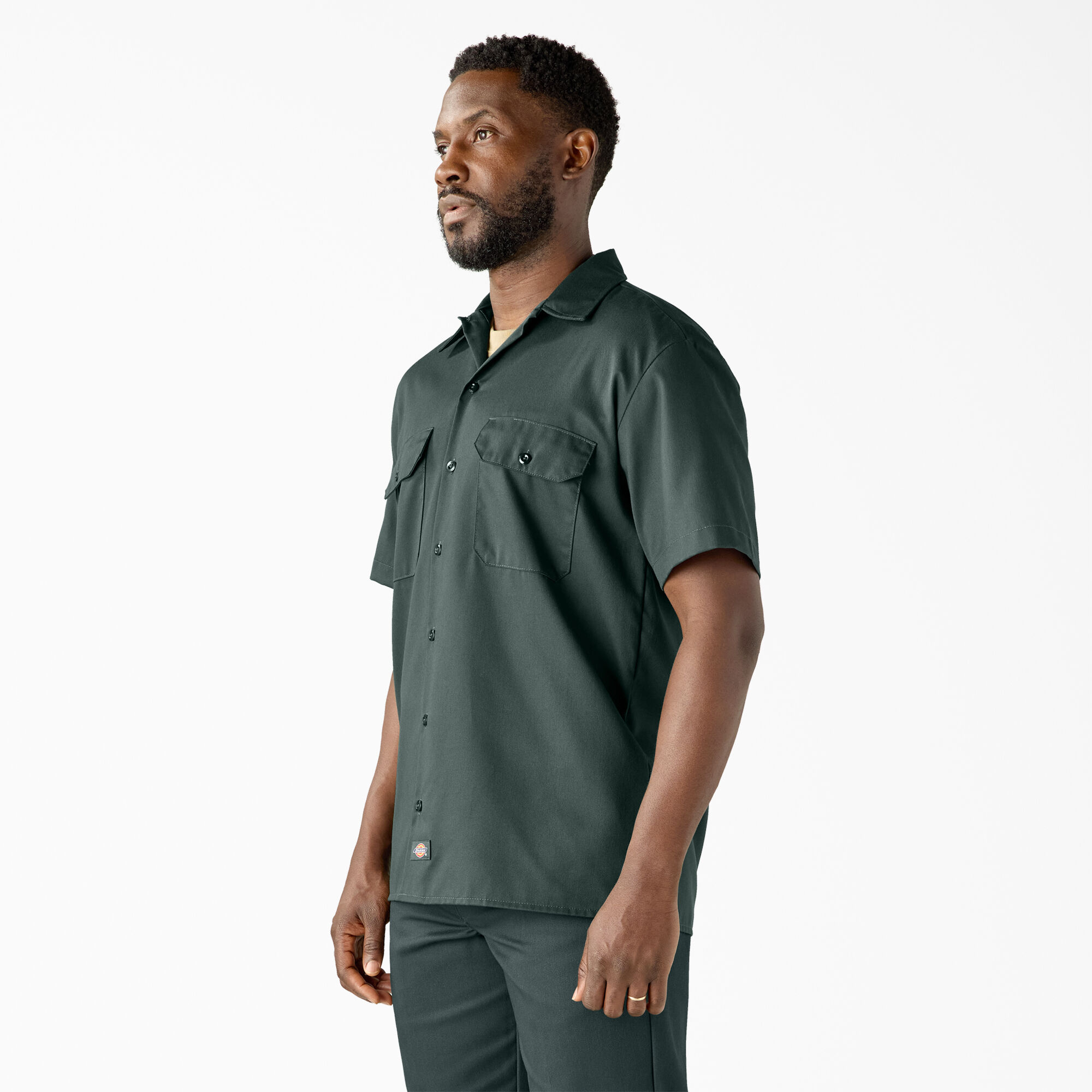 Olive green dickies shorts hot sale