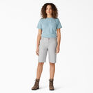 Short menuisier en coutil pour femmes - Rinsed Alloy &#40;RAL&#41;