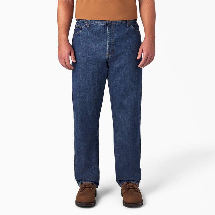Jeans de coupe standard - Stonewashed Indigo Blue (SNB) numéro de l’image 4