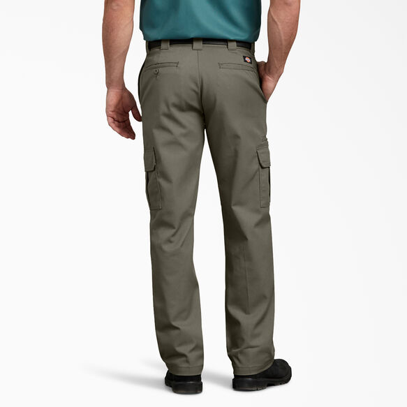 Pantalon cargo standard &agrave; jambe droite - Moss Green &#40;MS&#41;