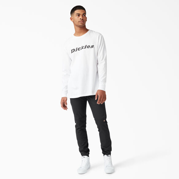 Pantalon de travail de coupe &eacute;troite &agrave; genou renforc&eacute; - Black &#40;BK&#41;