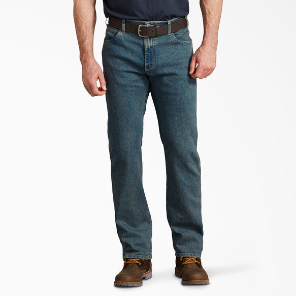 Jeans FLEX de coupe standard &agrave; ceinture adaptable et &agrave; 5&nbsp;poches - Heritage Tinted Khaki &#40;THK&#41;