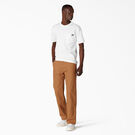 Pantalon en toile de coutil &agrave; deux&nbsp;panneaux avant - Stonewashed Brown Duck &#40;SBD&#41;