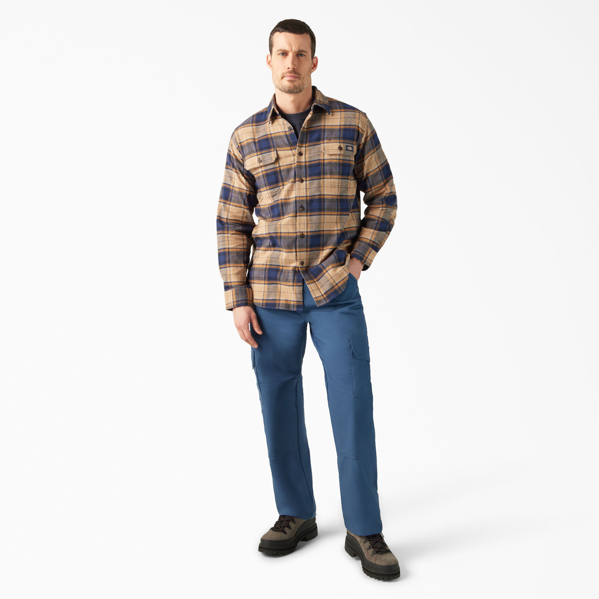 FLEX Long Sleeve Flannel Shirt Dickies Canada